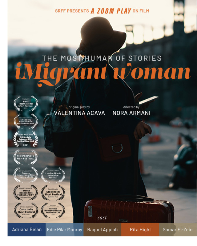 iMigrant Woman Poster