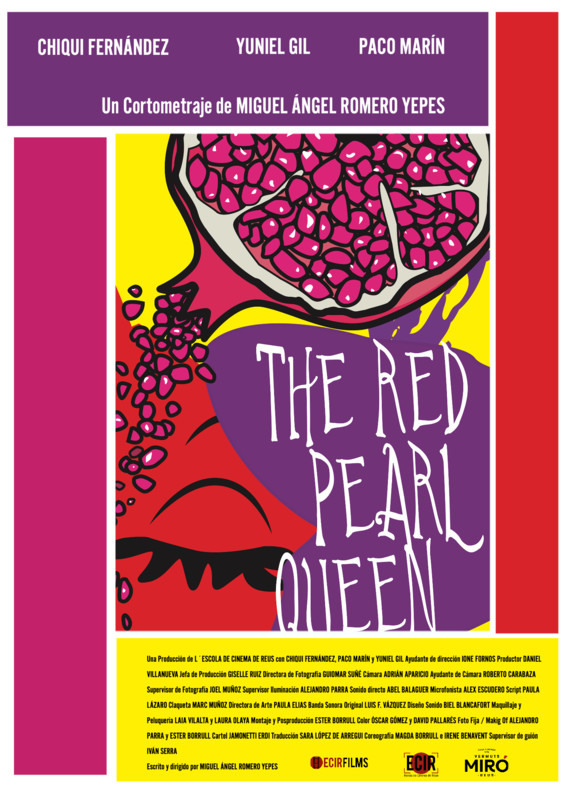 The Red Pearl Queen Poster