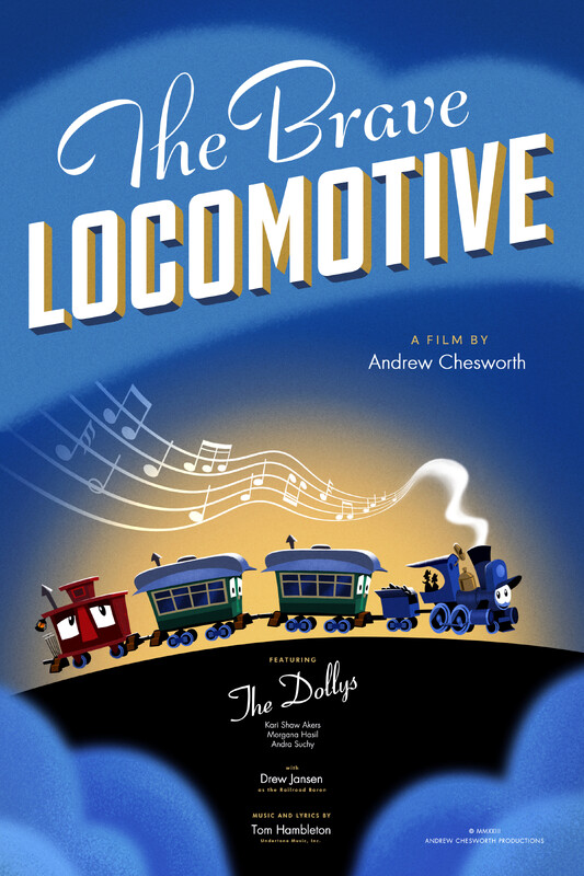 The Brave Locomotive Poster