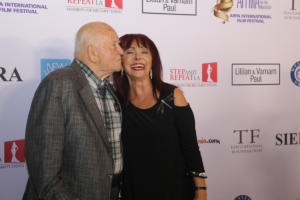 Ed Asner and Sylvia Minassian