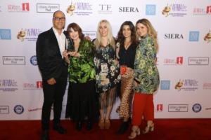 Garo Berberian (Taniel - Best Short Film) with Arpa IFF Team